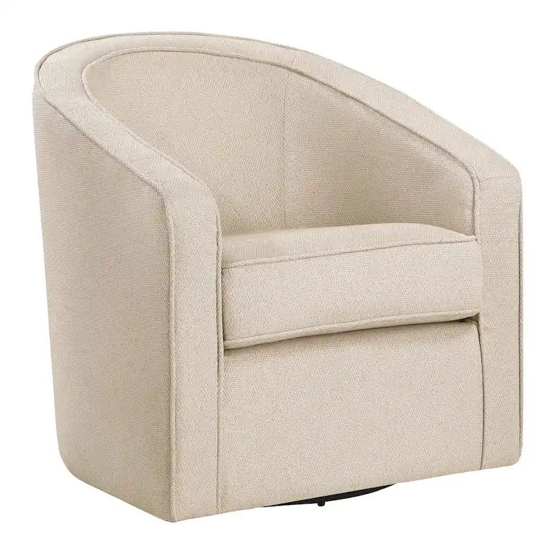 Fauteuil pivotant rond