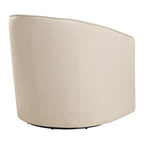 Fauteuil pivotant rond