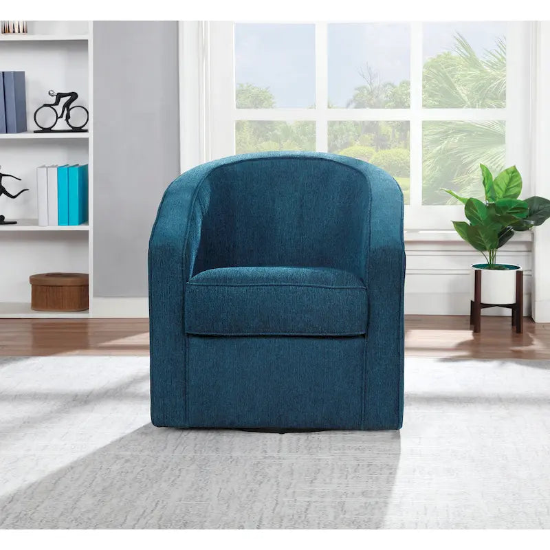 Fauteuil pivotant rond