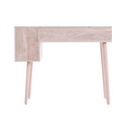 Coiffeuse de rangement Harzen avec miroir