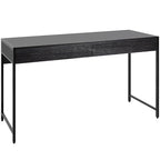 Bureau avec 2 tiroirs et structure en acier