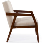 Lot de 2 fauteuils rembourrés – Style moderne du milieu du siècle pour salon