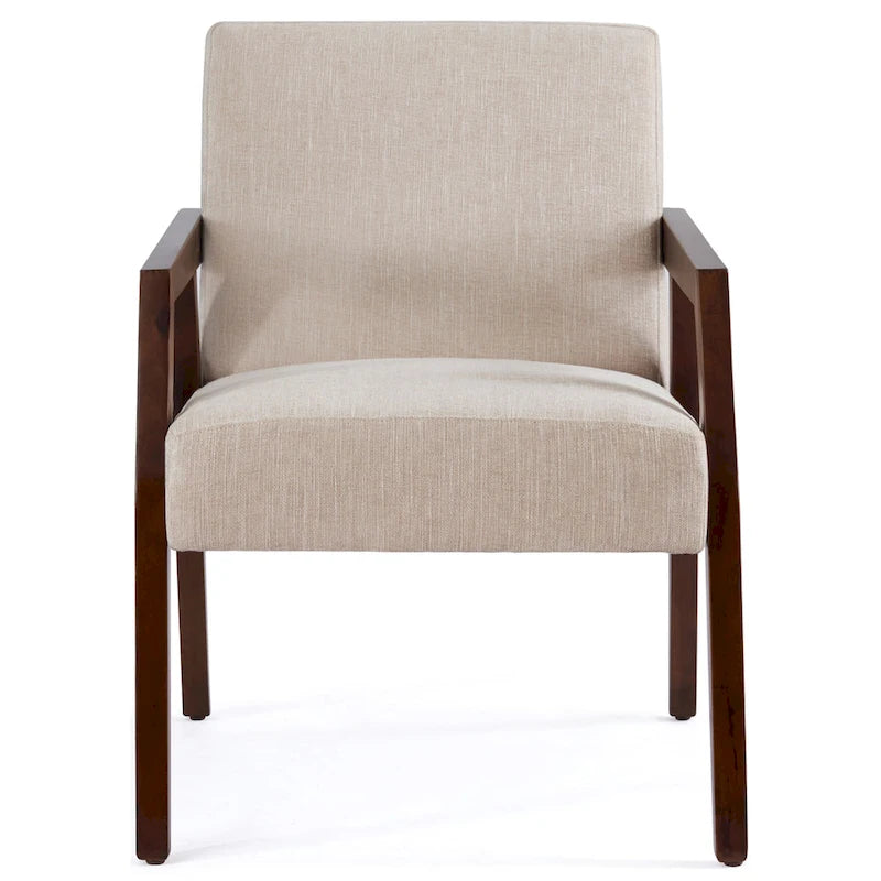 Lot de 2 fauteuils rembourrés – Style moderne du milieu du siècle pour salon