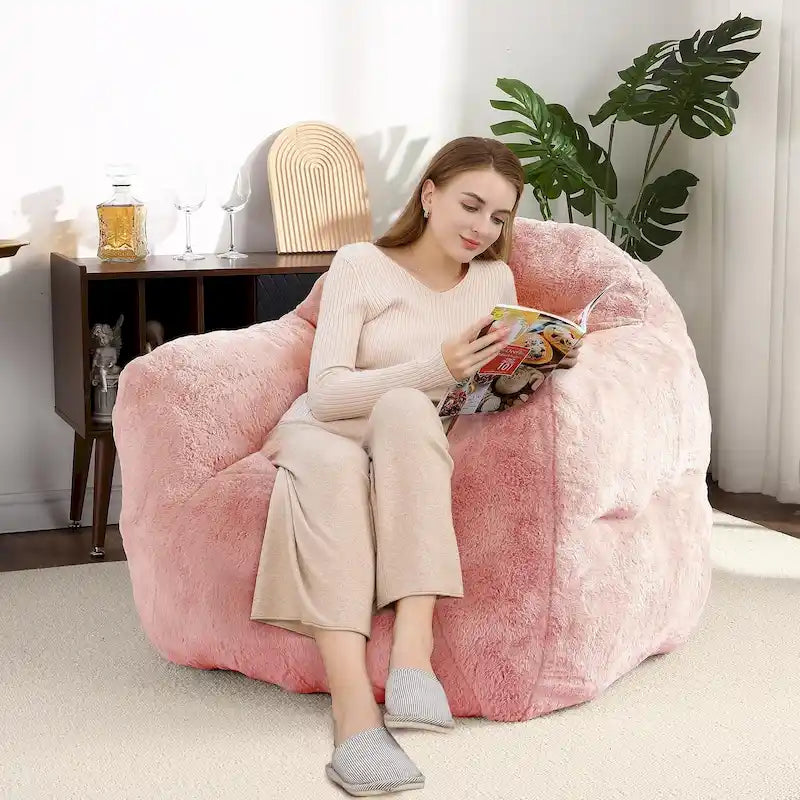 Pouf en mousse à mémoire de forme pour adultes et enfants