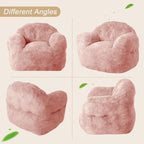 Pouf en mousse à mémoire de forme pour adultes et enfants