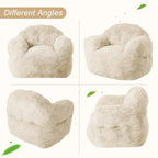 Pouf en mousse à mémoire de forme pour adultes et enfants