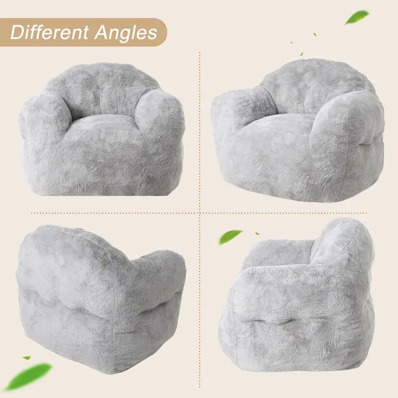 Pouf en mousse à mémoire de forme pour adultes et enfants