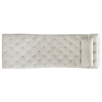 Chaise longue avec coussin rond – 65Lx23Px33H