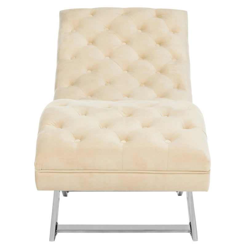 Chaise longue avec coussin rond – 65Lx23Px33H