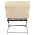 Chaise longue avec coussin rond – 65Lx23Px33H