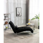Fauteuil d'appoint en velours avec coussin lombaire et pieds en acrylique