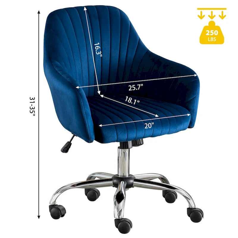 Chaise de bureau moderne "Loisirs" avec hauteur réglable