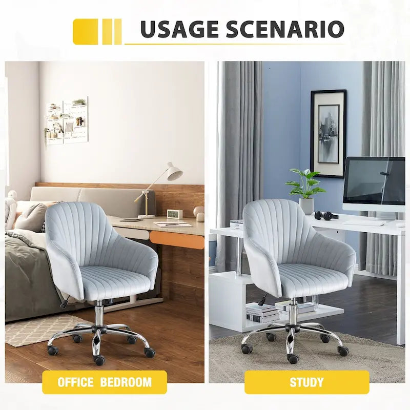 Chaise de bureau moderne "Loisirs" avec hauteur réglable