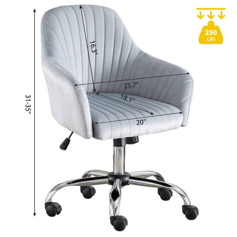 Chaise de bureau moderne "Loisirs" avec hauteur réglable