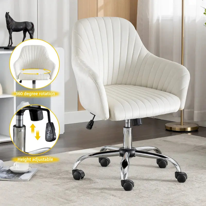 Chaise de bureau moderne "Loisirs" avec hauteur réglable