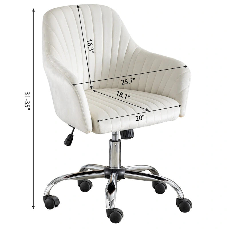 Chaise de bureau moderne "Loisirs" avec hauteur réglable
