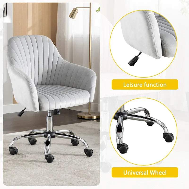 Chaise de bureau moderne "Loisirs" avec hauteur réglable