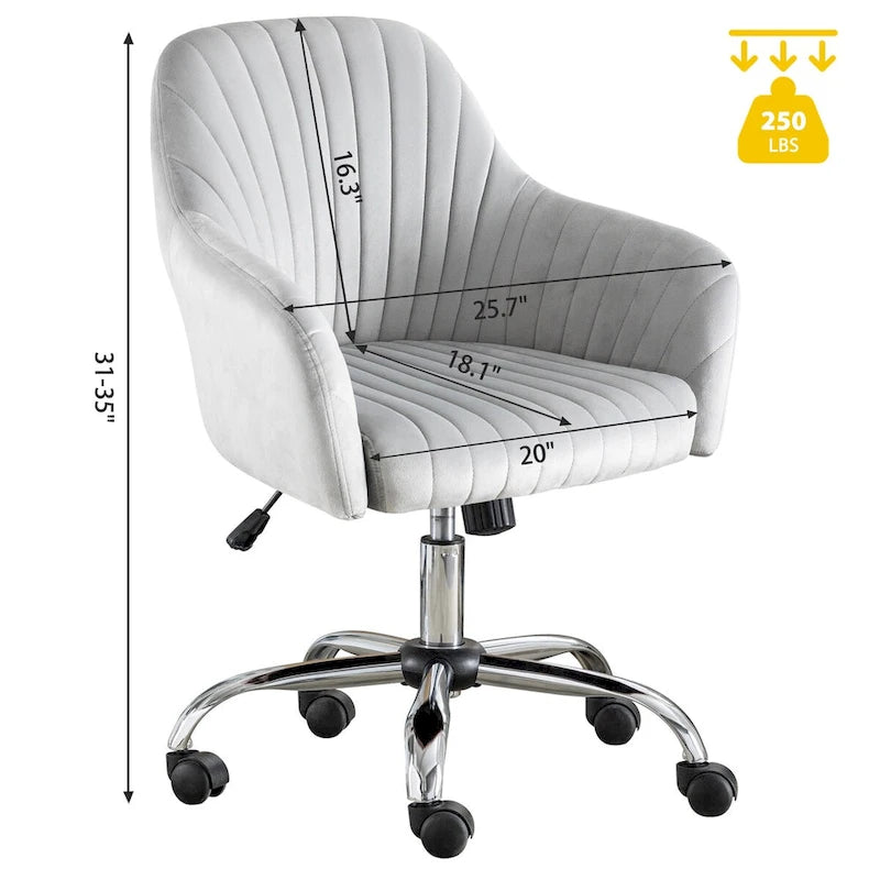 Chaise de bureau moderne "Loisirs" avec hauteur réglable