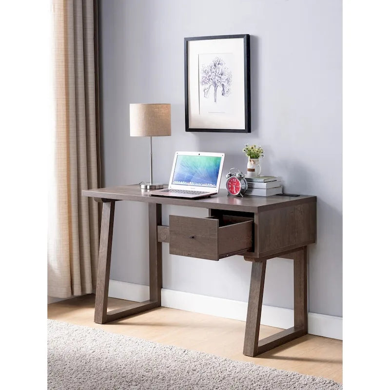 Bureau à domicile avec tiroir latéral